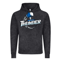 Vintage Black wichita thunder Vintage Hoodie - DesignPulse