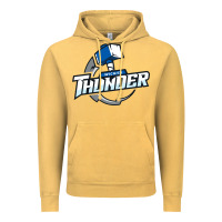 Vintage Mustard wichita thunder Vintage Hoodie - DesignPulse