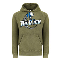 Vintage Olive wichita thunder Vintage Hoodie - DesignPulse