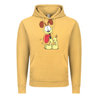 Vintage Mustard odie the dog gift Vintage Hoodie - DesignPulse