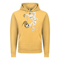 Vintage Mustard funny halloween soccer ball Vintage Hoodie - DesignPulse