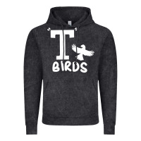 Vintage Black t birds greaser thunderbirds 1970s t birds pullover hoodie Vintage Hoodie - DesignPulse