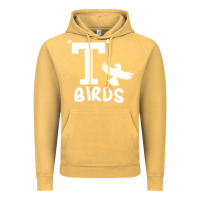 Vintage Mustard t birds greaser thunderbirds 1970s t birds pullover hoodie Vintage Hoodie - DesignPulse