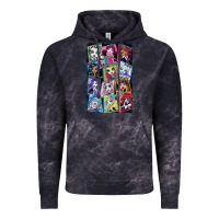 Cloud Black monster high character Vintage Hoodie - DesignPulse