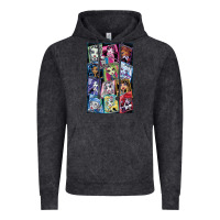 Vintage Black monster high character Vintage Hoodie - DesignPulse