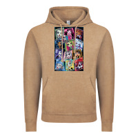 Vintage Coffee monster high character Vintage Hoodie - DesignPulse
