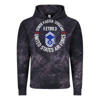 Cloud Black senior master sergeant retired air force retirement gifts t shirt Vintage Hoodie - DesignPulse
