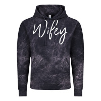 Cloud Black wifey sweat(b) Vintage Hoodie - DesignPulse