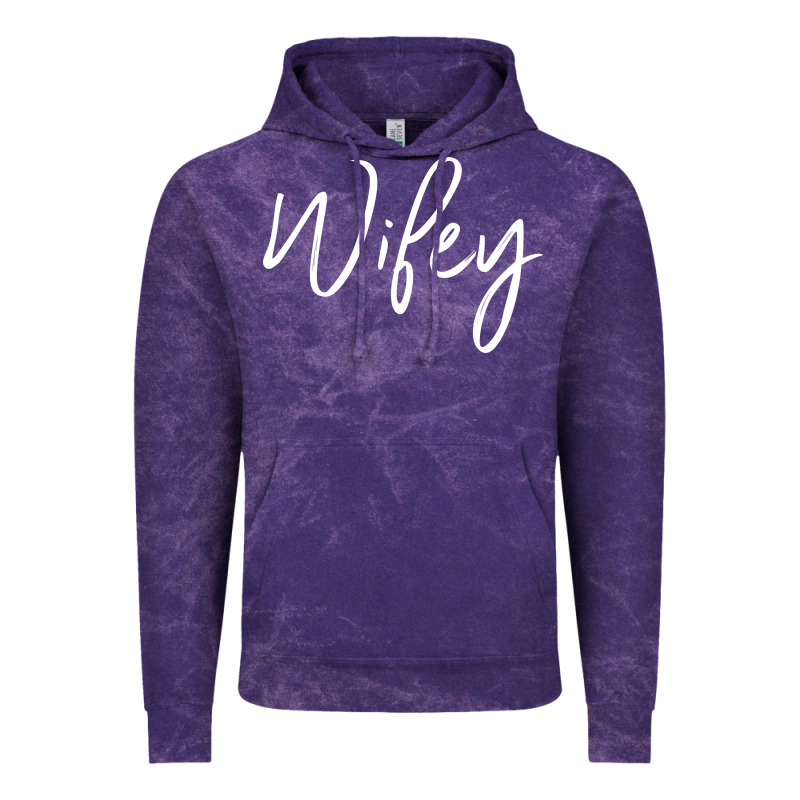 Wifey Sweat(b) Vintage Hoodie by DesignPulse | Teevron