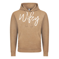 Vintage Coffee wifey sweat(b) Vintage Hoodie - DesignPulse