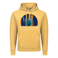 Vintage Mustard redwood national park california retro vintage cam Vintage Hoodie - DesignPulse
