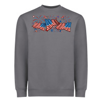 Storm fourth of july american flag Heavyweight Sweatshirt - RanaPortraitStore