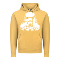 Vintage Mustard dark side knuckle starwars stormtrooper 2 Vintage Hoodie - DesignPulse
