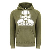 Vintage Olive dark side knuckle starwars stormtrooper 2 Vintage Hoodie - DesignPulse