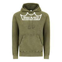Vintage Olive remo musical company Vintage Hoodie - DesignPulse
