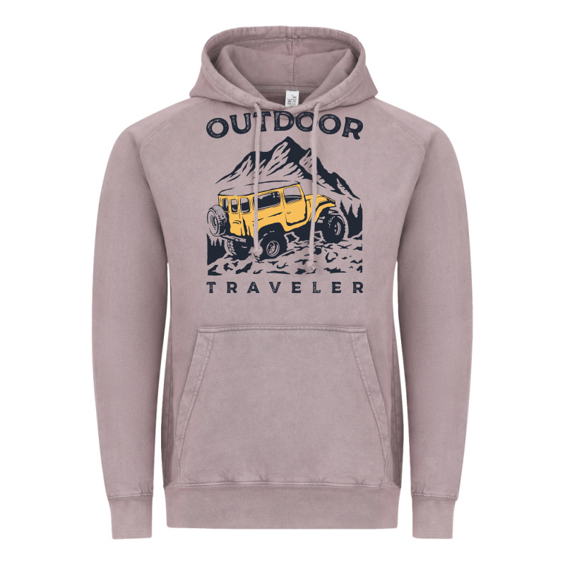Traveler Vintage Hoodie by DesignPulse | Teevron