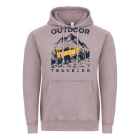 Vintage Zinc traveler Vintage Hoodie - DesignPulse