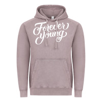 Vintage Zinc forever young Vintage Hoodie - DesignPulse