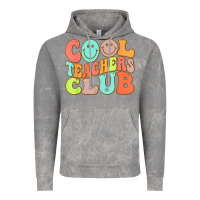 Cloud Rock cool teachers club funny smile teachers club squad t shirt Vintage Hoodie - DesignPulse