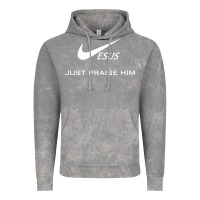 Cloud Rock jesus just praise him Vintage Hoodie - DesignPulse