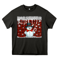 Asphalt christmas snowman tumbler Heavy Core Tee - Jasminsmagicworld