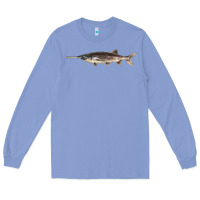 Paddlefish Illustrations, Long Sleeve Tee | Teevron