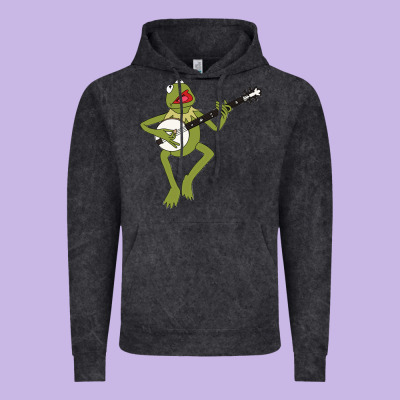Kermit Playing The Banjo Classic Vintage Hoodie Designed By Designpulse
