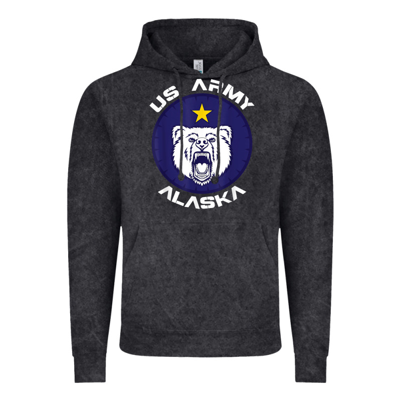 Us Army Alaska Polar Bear Patch T Shirt Vintage Hoodie by DesignPulse | Teevron
