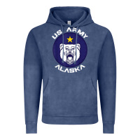 Vintage Denim us army alaska polar bear patch t shirt Vintage Hoodie - DesignPulse