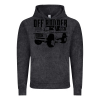 Vintage Black off roader bronco Vintage Hoodie - DesignPulse