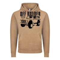 Vintage Coffee off roader bronco Vintage Hoodie - DesignPulse
