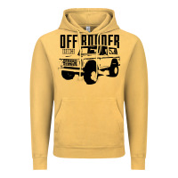 Vintage Mustard off roader bronco Vintage Hoodie - DesignPulse