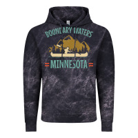 Cloud Black retro boundary waters canoe minnesota Vintage Hoodie - DesignPulse