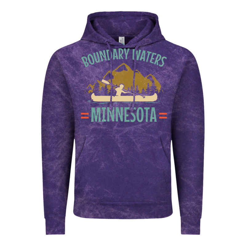 Retro Boundary Waters Canoe Minnesota Vintage Hoodie by DesignPulse | Teevron