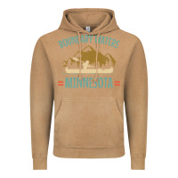Vintage Camel retro boundary waters canoe minnesota Vintage Hoodie - DesignPulse