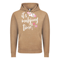 Vintage Coffee womens mahjong gift for her mahjong player v neck t shirt Vintage Hoodie - DesignPulse
