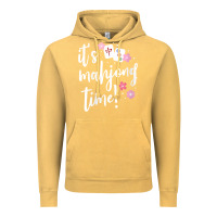 Vintage Mustard womens mahjong gift for her mahjong player v neck t shirt Vintage Hoodie - DesignPulse