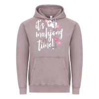 Vintage Zinc womens mahjong gift for her mahjong player v neck t shirt Vintage Hoodie - DesignPulse