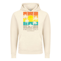 Vintage Artic windansea beach california ca surfer surfing surf palm tree Vintage Hoodie - DesignPulse