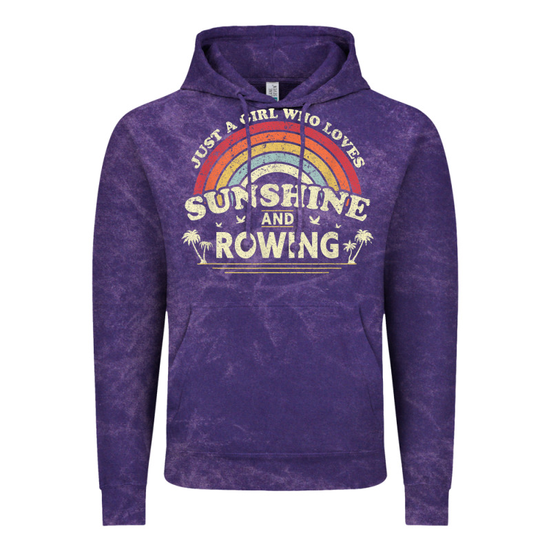 Rowing  . Just A Girl Who Loves Sunshine And Rowing Vintage Hoodie by DesignPulse | Teevron