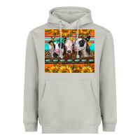 Moon Dust heifers and sunflowers Heavyweight Hoodie - Jasminsmagicworld