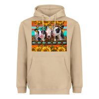 Mushroom heifers and sunflowers Heavyweight Hoodie - Jasminsmagicworld