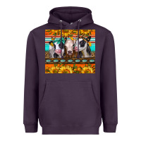 Plum heifers and sunflowers Heavyweight Hoodie - Jasminsmagicworld