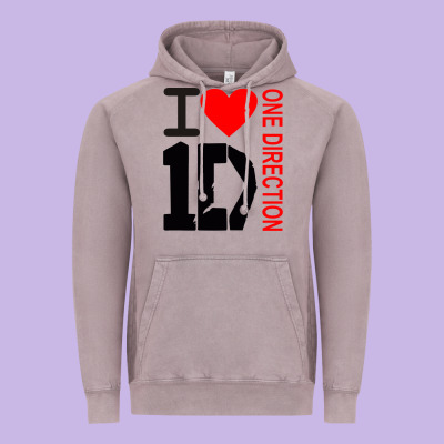 One Direction Vintage Hoodie Designed By Designpulse