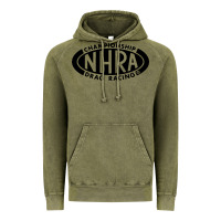Vintage Olive nhra oval Vintage Hoodie - DesignPulse