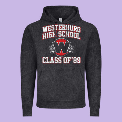 Westerburg Class Of 89 (heathers) Variant Vintage Hoodie Designed By Designpulse