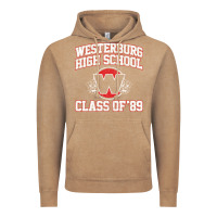 Vintage Coffee westerburg class of 89 (heathers) variant Vintage Hoodie - DesignPulse