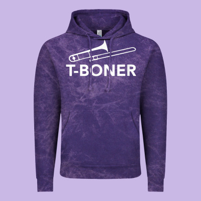 Funny Trombone Funny T Boner Funny T Boner Tboner Vintage Hoodie Designed By Designpulse