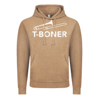 Vintage Coffee funny trombone funny t boner funny t boner tboner Vintage Hoodie - DesignPulse
