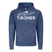 Vintage Denim funny trombone funny t boner funny t boner tboner Vintage Hoodie - DesignPulse